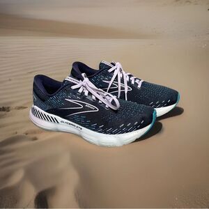 Brooks Glycerin GTS 20 1203701B499 Women's Peacoat/Lilac Running Shoes Size 8.5B